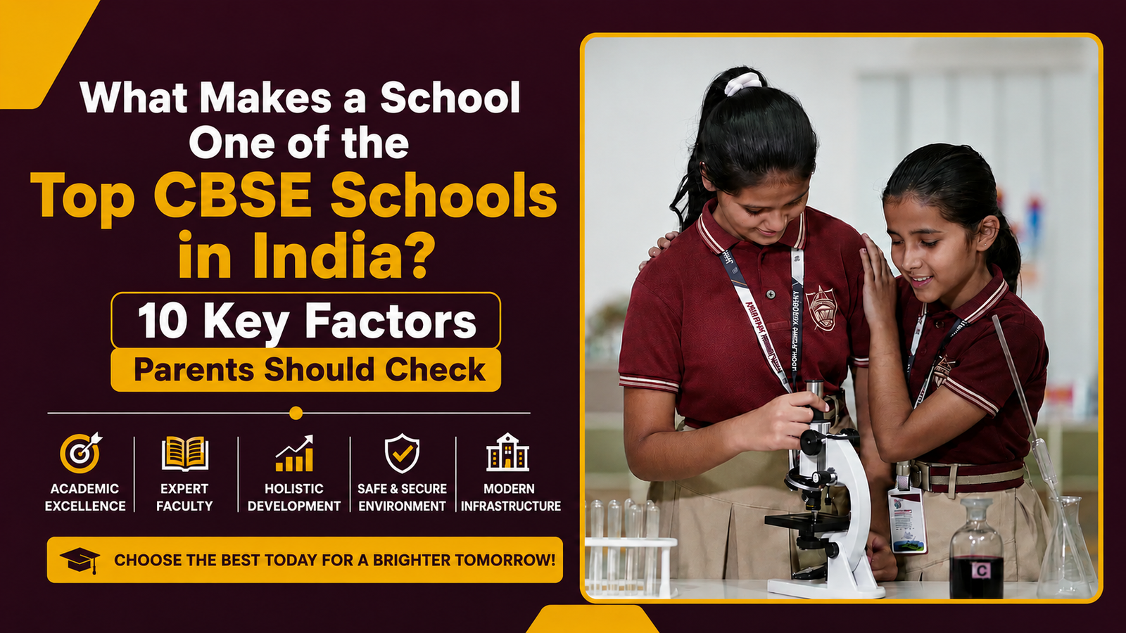 What Makes a School One of the Top CBSE Schools in India? 10 Key Factors Parents Should Check