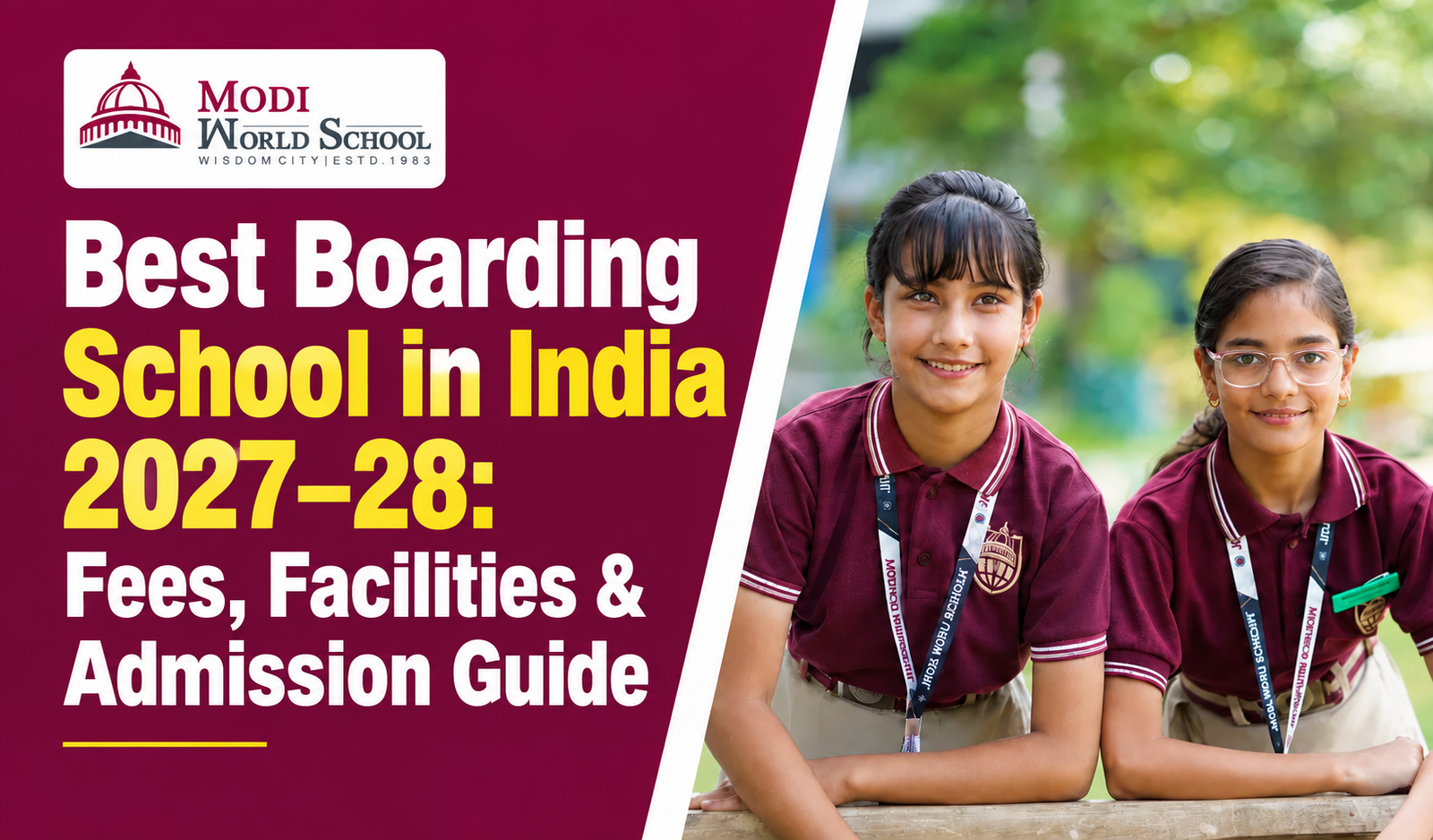Best Boarding School in India 2027–28: Fees, Facilities And Admission Guide